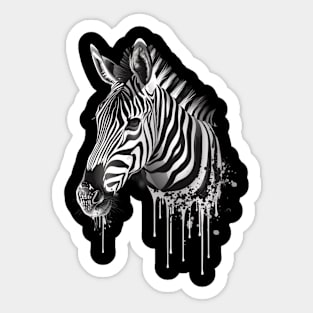 Zebra Protective Measures Sticker